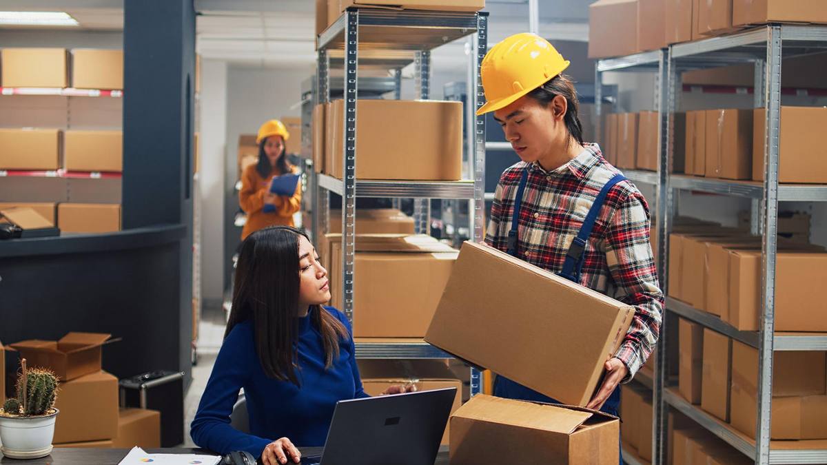 Almacén con control de inventario y despacho de materiales